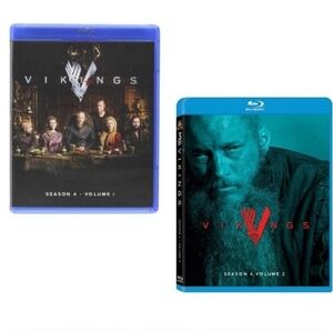 Vikings Season 4 Volume 1 & 2 Blu-ray Set NEW!